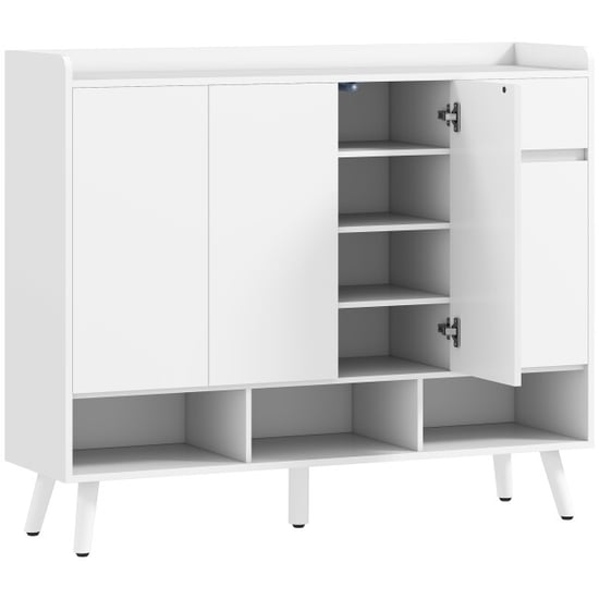 4goodz Xxl schoenenkast met 3 deuren verstelbare planken - - Image 1