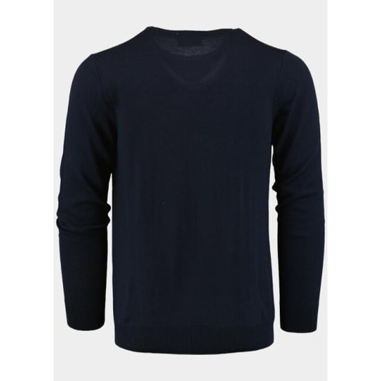 Born with Appetite Pullover rick r-neck pullover merino 00005ri12/4001 navy - Image 2