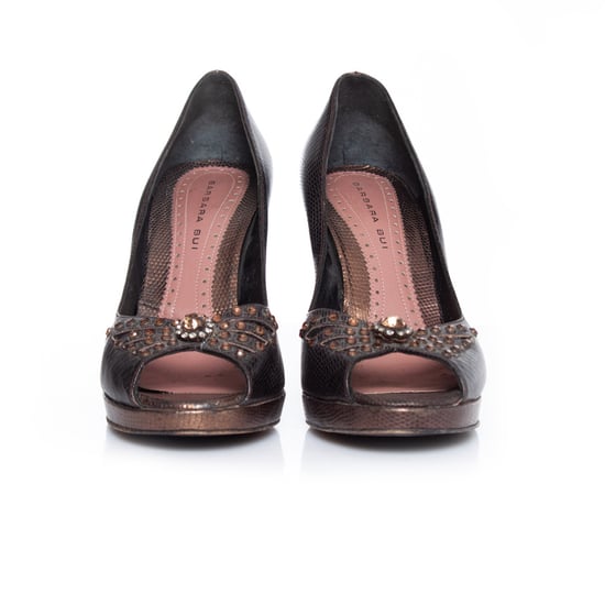 Barbara Bui peep toe platform pumps - Image 4