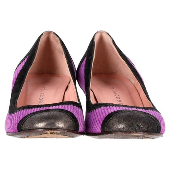 Marc Jacobs Runda Tåpumps i Lila Kordfluga - Image 2