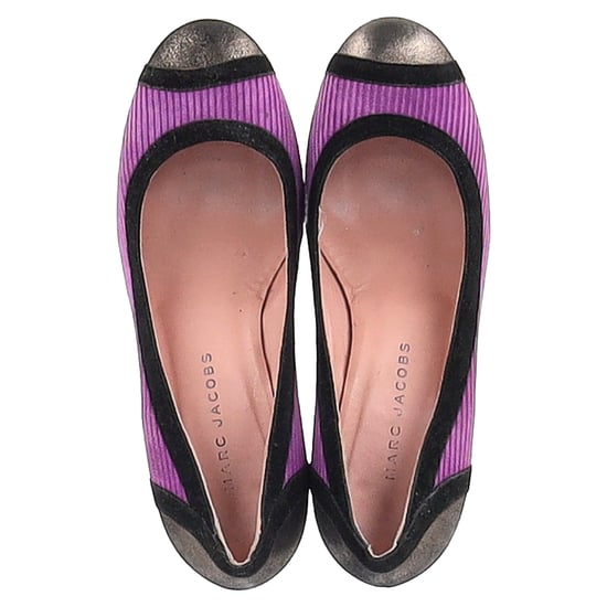 Marc Jacobs Runda Tåpumps i Lila Kordfluga - Image 3
