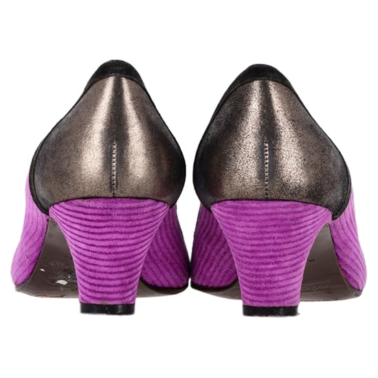 Marc Jacobs Runda Tåpumps i Lila Kordfluga - Image 5