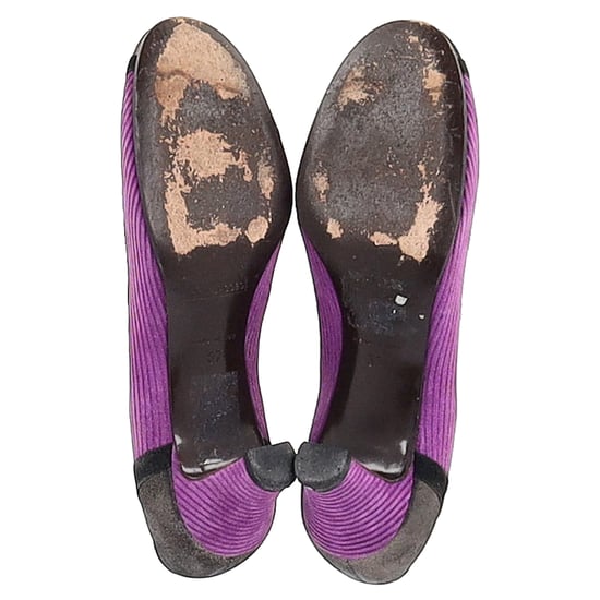 Marc Jacobs Runda Tåpumps i Lila Kordfluga - Image 6