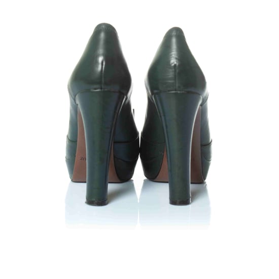 Lola Cruz plateau pumps met gouden ketting - Image 4