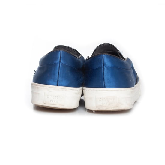 Celine slip-on sneakers i satin - Image 3