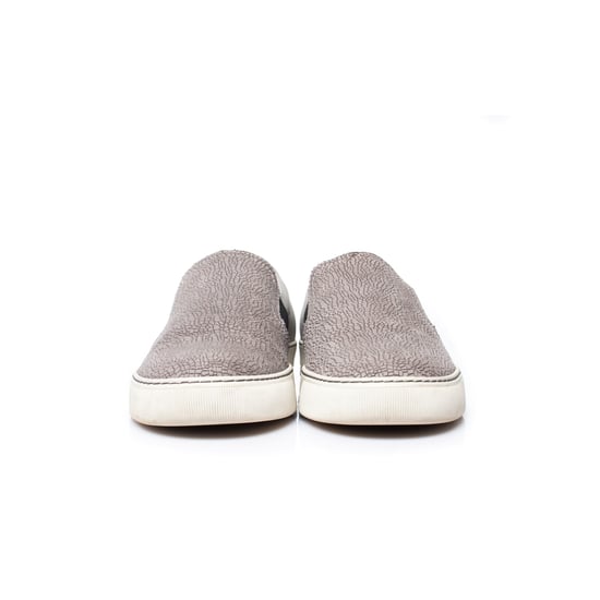 Lanvin slip on sneakers i läder i grått. - Image 5