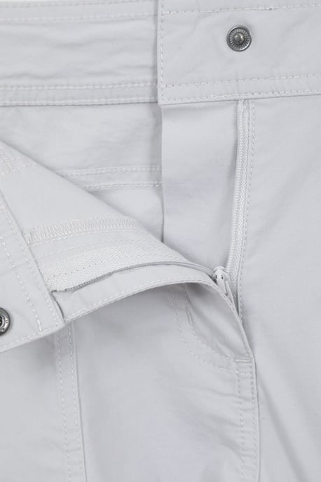 'Coast' Women's Shorty Shorts with Multiple Pockets Breathable Summer Bottoms Light Grey - Image 6
