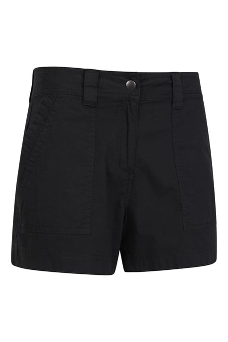 'Coast' Women's Shorty Shorts with Multiple Pockets Breathable Summer Bottoms Black - Image 2