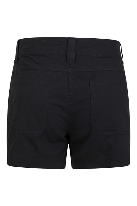 'Coast' Women's Shorty Shorts with Multiple Pockets Breathable Summer Bottoms Black - Image 3