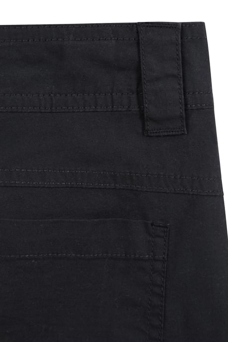 'Coast' Women's Shorty Shorts with Multiple Pockets Breathable Summer Bottoms Black - Image 5