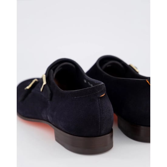 Santoni Heren double buckle loafer - Image 2