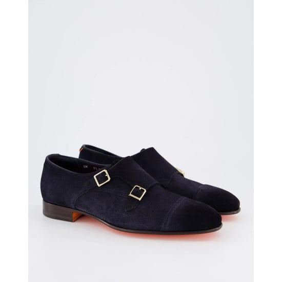 Santoni Heren double buckle loafer - Image 3
