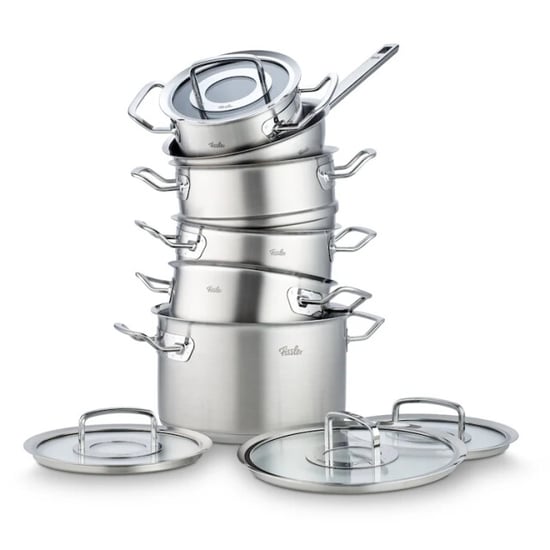 Fissler Original-profi collection 2022 pannenset met steelpan, stoominzet en glasdeksels, 6-delig - Image 5
