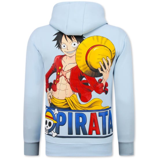 Top-Star Oversized hoodie met capuchon one piece pirata print - Image 1