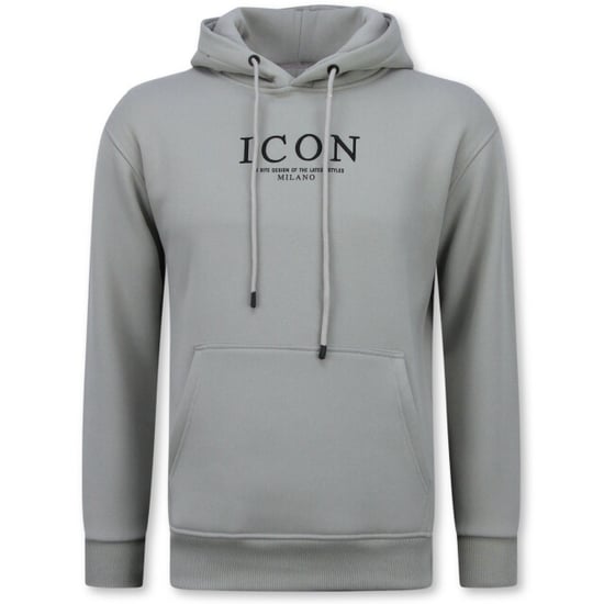 Top-Star Oversized hoodie met capuchon icon puzzel milano print - Image 2