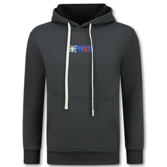 Top-Star Oversized hoodie met capuchon one piece pirata print - Image 2