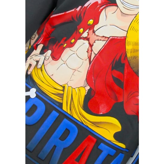 Top-Star Oversized hoodie met capuchon one piece pirata print - Image 3