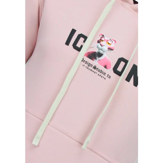 Top-Star Oversized hoodie met capuchon icon panther print - Image 2