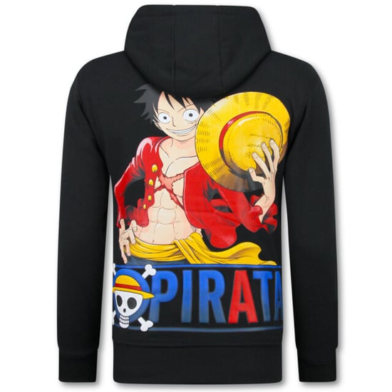 Top-Star Oversized hoodie met capuchon one piece pirata print - Image 1