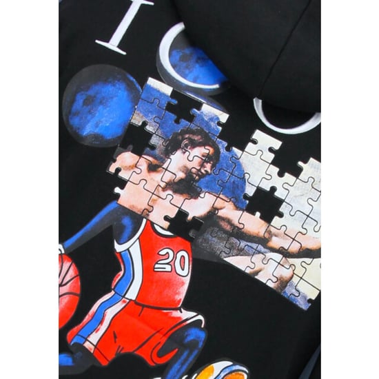Top-Star Oversized hoodie met capuchon icon puzzel milano print - Image 3