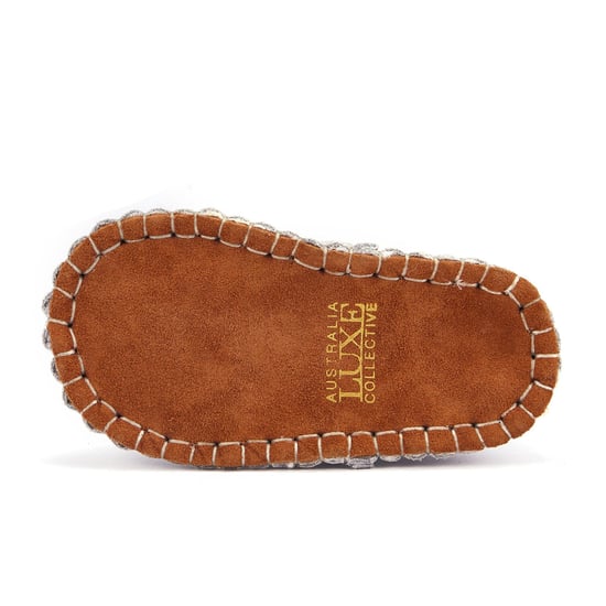 Baby Moc Ice Gray Moccasins - Image 4