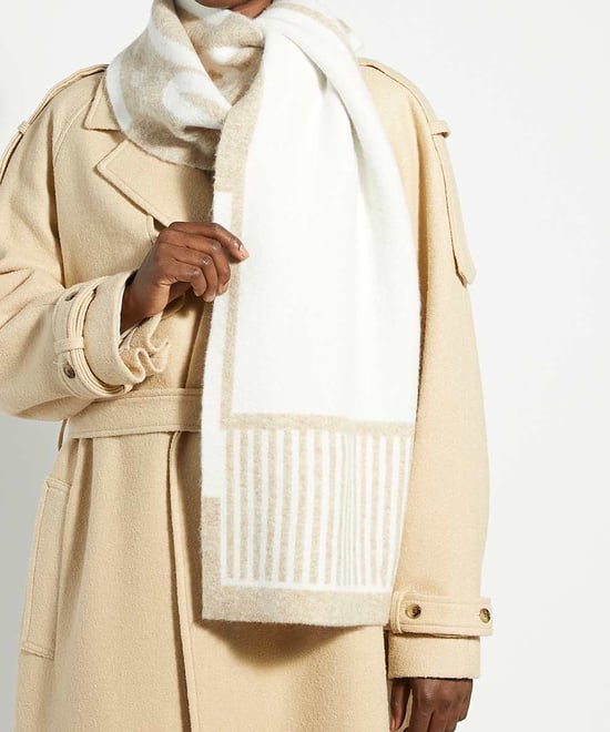 Dune Accessories Loud - Knitted Slogan Scarf - Image 2