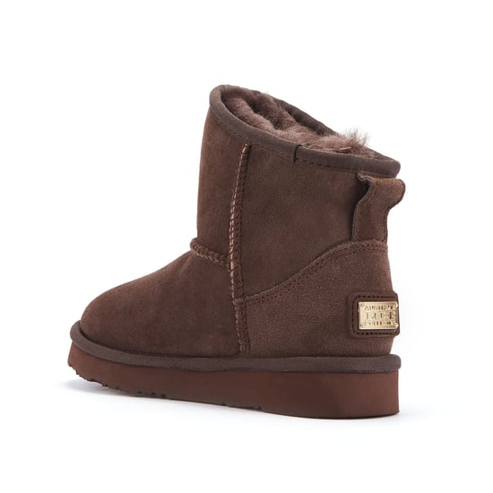 Kids Cosy X Short Burnt Ankle Boots - Image 3