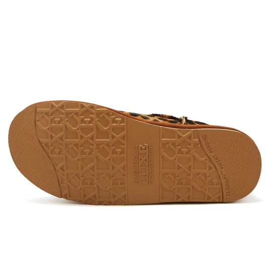 Kids Cosy Ultra Short Leopard Ankle Boots - Image 4