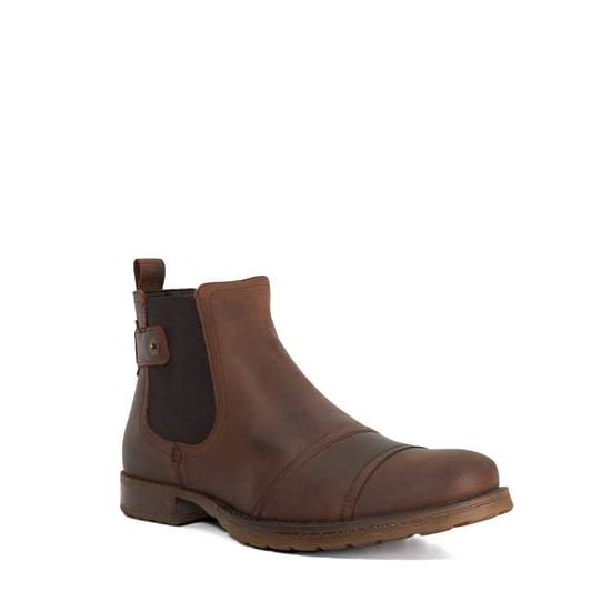 Dune Mens Saltwood - Leather Casual Chelsea Boots - Image 1