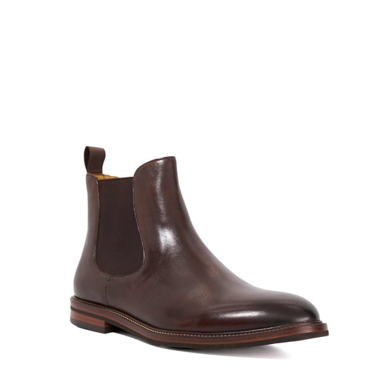 Dune Mens Maisen Wf - Wide Fit Leather Formal Chelsea Boots - Image 1