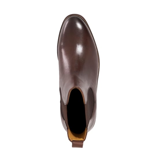 Dune Mens Maisen Wf - Wide Fit Leather Formal Chelsea Boots - Image 4