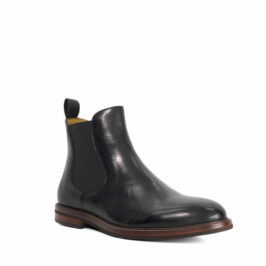Dune Mens Maisen Wf - Wide Fit Leather Formal Chelsea Boots - Image 1