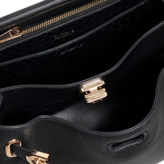 Dune Accessories Dynamic M - Leather Metal Trim Tote Bag - Image 3