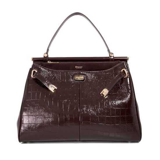 Dune Accessories Dynamic - Leather Metal Trim Tote Bag - Image 1