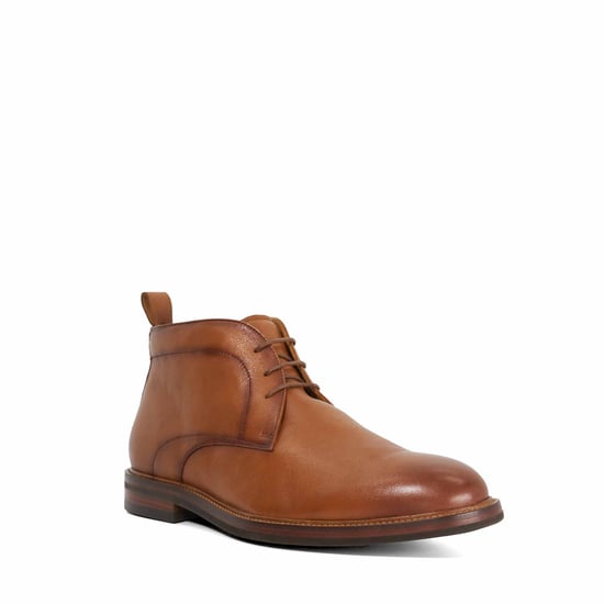 Dune Mens Maxxy - Leather Chukka Boots - Image 1