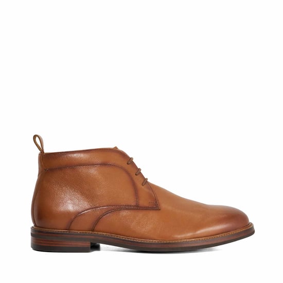 Dune Mens Maxxy - Leather Chukka Boots - Image 2