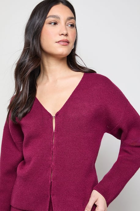 Edge to Edge Button Down Cardigan - Image 3