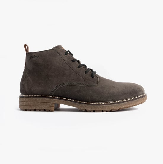 Rieker 33106-45 Mens Boots Grey - Image 1