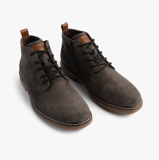 Rieker 33106-45 Mens Boots Grey - Image 2