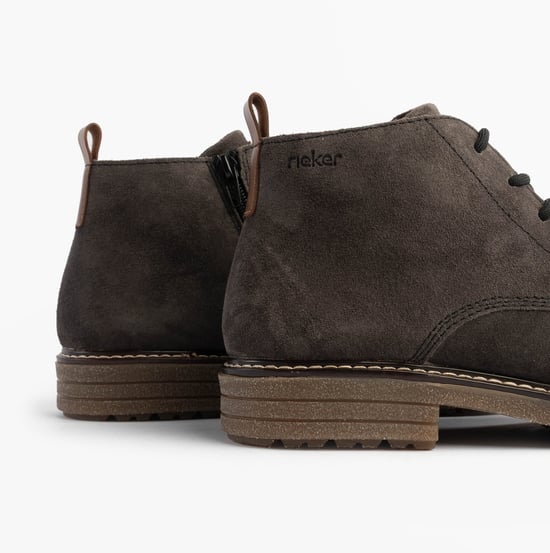 Rieker 33106-45 Mens Boots Grey - Image 5