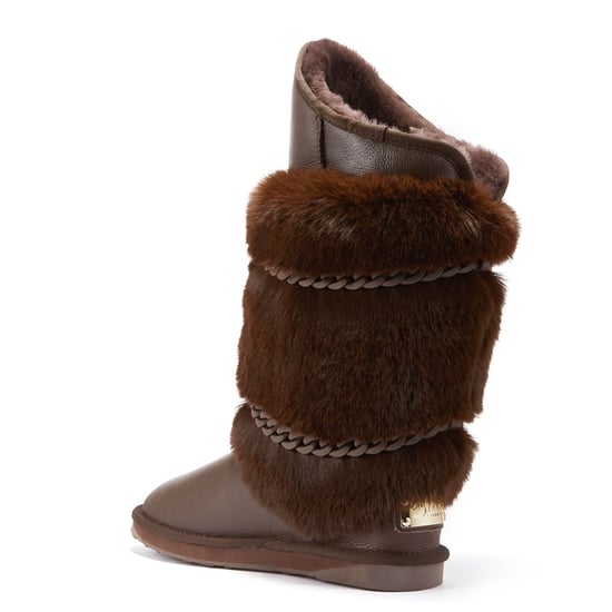 Atilla II Burnt Knee-High Boots - Image 3