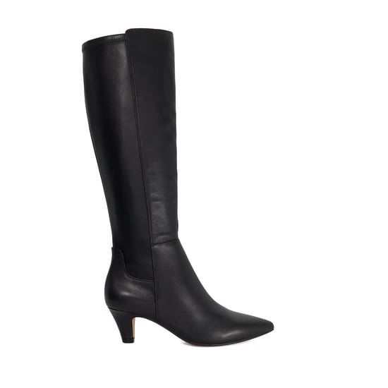 Dune Ladies Sera - Low Suede Knee-High Boots - Image 2