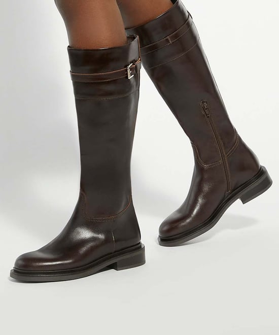Dune Ladies Tallas - Leather Knee High Boots - Image 3