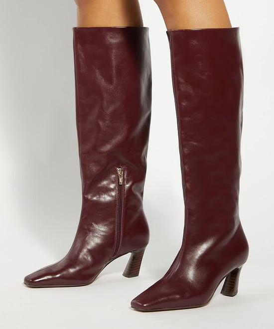 Dune Ladies Selinni - Leather Knee High Boots - Image 3