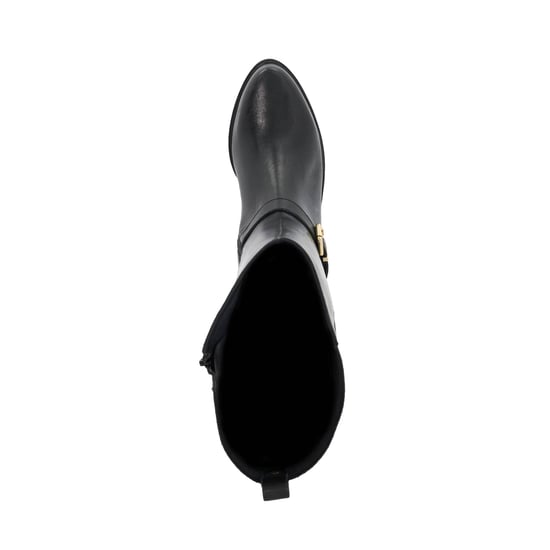 Dune Ladies Toon - Buckle Detail Leather Knee High Boots - Image 3