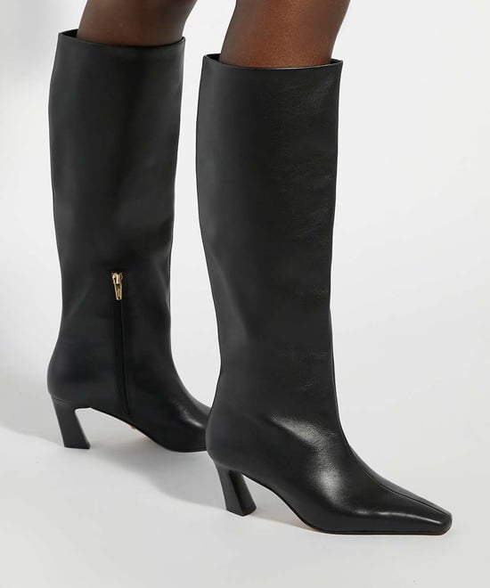 Dune Ladies Selinni - Leather Knee High Boots - Image 3