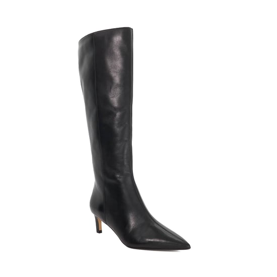 Dune Ladies Wf Smoothly - Kitten-Heel Knee-High Wide Fit Boots - Image 1