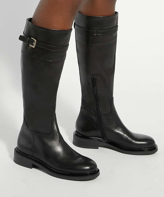 Dune Ladies Tallas - Leather Knee High Boots - Image 3