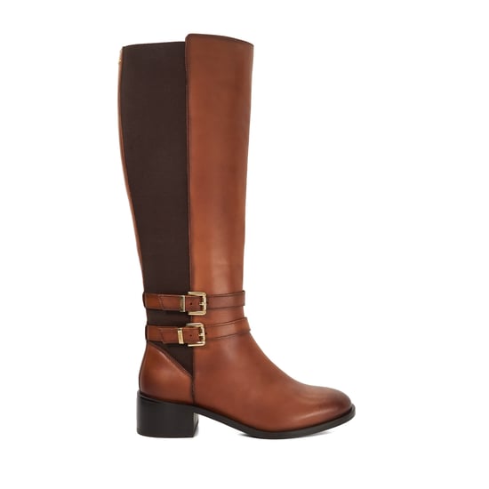 Dune Ladies Tatter - Leather Knee High Riding Boots - Image 2