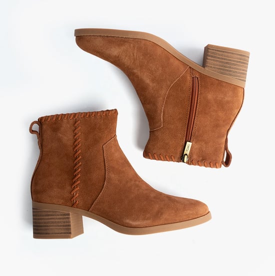 Toms Delilah Dames Enkellaarsjes Bruin - Image 2